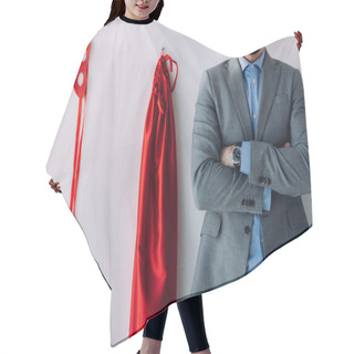 Personality  Super Businessman Hair Cutting Cape