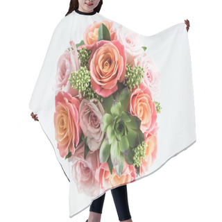 Personality  Beautiful Bouquet Of Roses Hair Cutting Cape