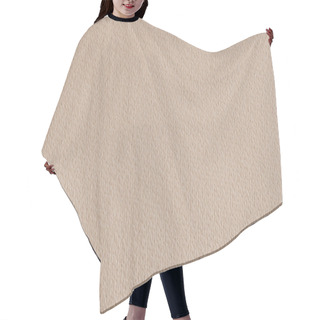 Personality  Watercolor Recycle Light Brown Paper Coarse Grunge Texture Sample Hair Cutting Cape