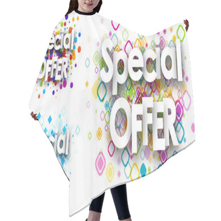 Personality  Special Offer Colour Backgrounds. Hair Cutting Cape