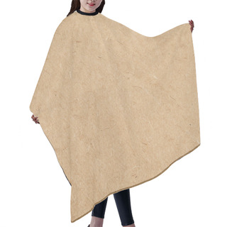 Personality  Brown Recycled Paper Texture Background Hair Cutting Cape