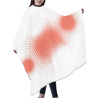 Personality  Abstract Circles Hair Cutting Cape