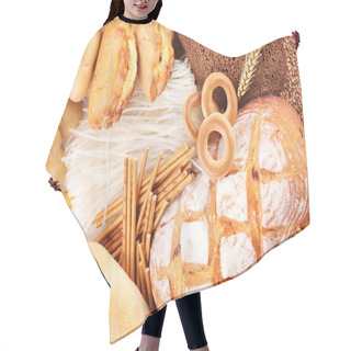 Personality  With Bakery Products Hair Cutting Cape
