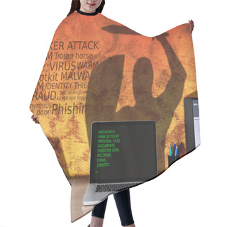 Personality  Identity Thief Hair Cutting Cape
