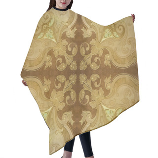 Personality  Ornate Decorated Seamless Background  Hair Cutting Cape