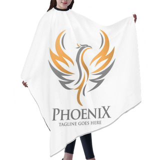 Personality  Luxury Phoenix Logo Concept Hair Cutting Cape