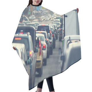 Personality  Traffic Jams In The City Hair Cutting Cape