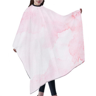 Personality  Abstract Light Pink Watercolor Background Hair Cutting Cape