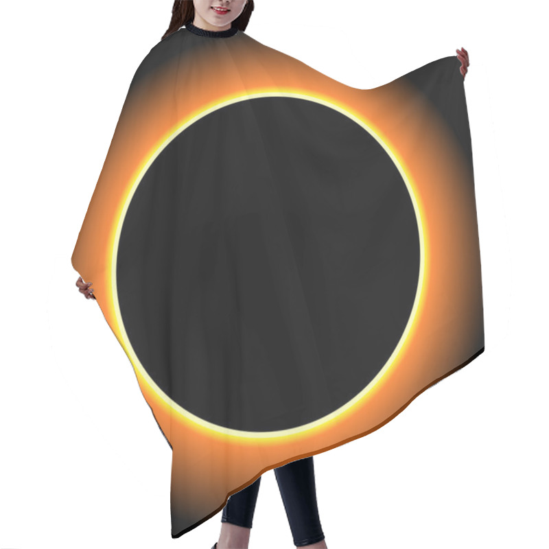 Personality  Solar Eclipse, Moon Hair Cutting Cape