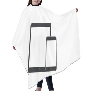Personality  Smartphone And Digital Tablet  Hair Cutting Cape