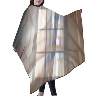 Personality  Window Hair Cutting Cape