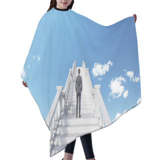 Personality  Stairway To The Bright Future Hair Cutting Cape