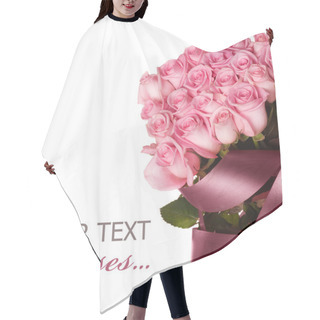 Personality  Big Roses Bouquet Hair Cutting Cape