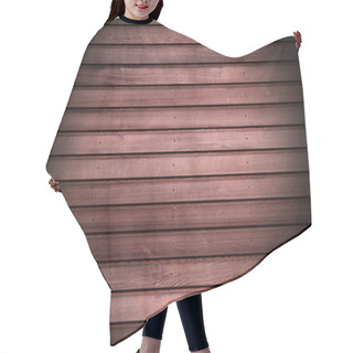 Personality  Wood Background With Vignette Hair Cutting Cape
