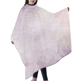 Personality  Purple Background - Abstract Vintage Design Hair Cutting Cape