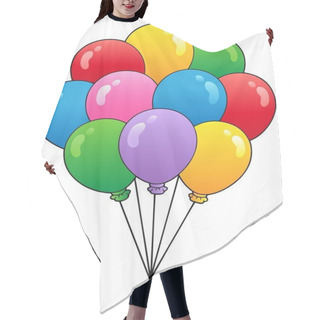 Personality  Group Of Cartoon Balloons 1 Hair Cutting Cape