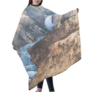 Personality  Grand Canyon Of The Yellowstone, Yellowstone National Park, USA Hair Cutting Cape