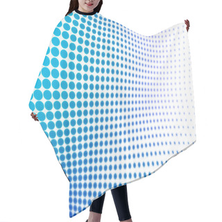 Personality  Halftone Background Hair Cutting Cape
