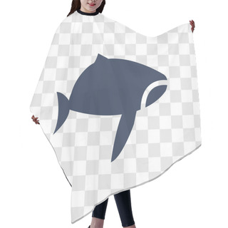 Personality  Whale Icon. Trendy Whale Logo Concept On Transparent Background From Animals  Collection Hair Cutting Cape