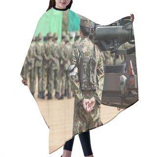 Personality  Japanese Military Base Hair Cutting Cape