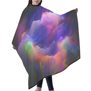 Personality  Investigation On Fractal Brush Hair Cutting Cape