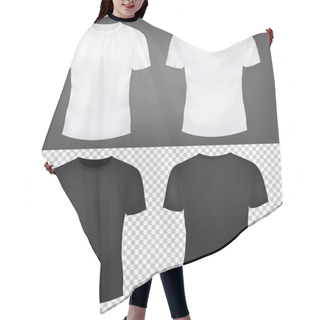 Personality  T-Shirt Templates Set Hair Cutting Cape