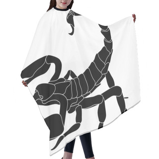 Personality  Scorpion Hair Cutting Cape
