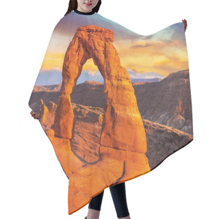Personality  Delicate Arch, Arches National Park, Utah Hair Cutting Cape