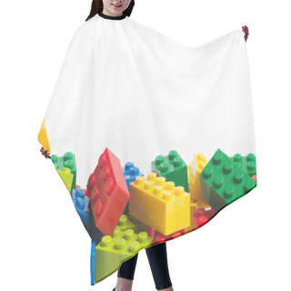 Personality  Lego Blocks With Copy Space Hair Cutting Cape