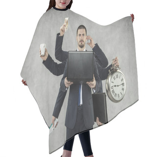 Personality  Octopus In Business Hair Cutting Cape