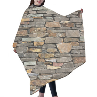 Personality  New Build Flush Dry Stone Wall Hair Cutting Cape