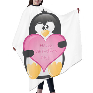 Personality  Penguin Illustration Hair Cutting Cape