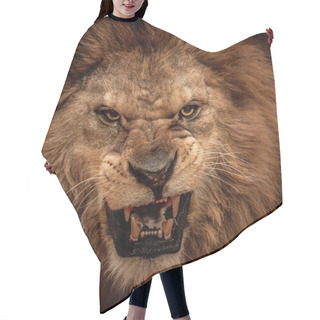 Personality  Wild Animal Hair Cutting Cape