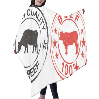Personality  Beef - Label Hair Cutting Cape