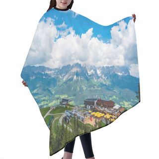 Personality  Panoramic View Of The Wilder Kaiser In Ellmau, Austria On May 26th, 2023 Hair Cutting Cape