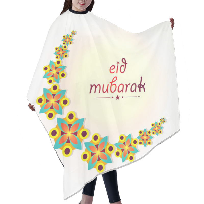 Personality  Creative Floral Moon For Eid Festival Celebration. Hair Cutting Cape