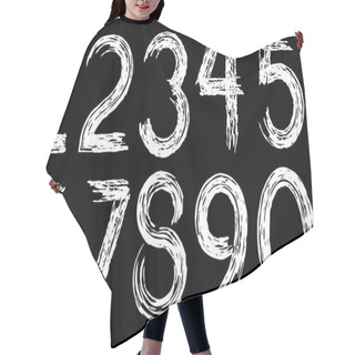 Personality  Digits Drawn Paint Hair Cutting Cape