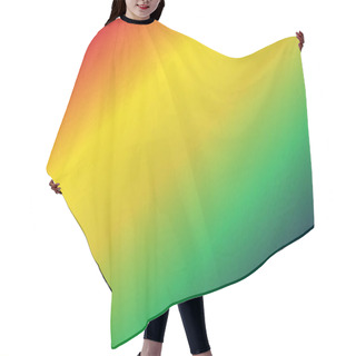 Personality  Colorful Geometric Background With Mosaic Design Hair Cutting Cape