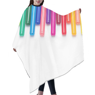 Personality  Colorful Felt Tip Pens  Hair Cutting Cape