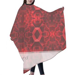 Personality  Abstract Background For Design. Hair Cutting Cape