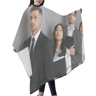 Personality  Queue Hair Cutting Cape