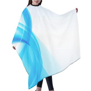 Personality  Dynamic Wave Background Hair Cutting Cape