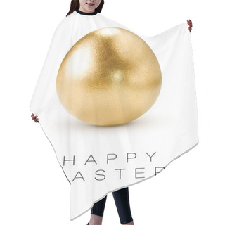 Personality  Happy Easter Greeting Card. Hair Cutting Cape