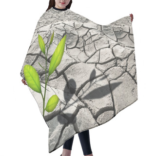 Personality  Plant Hair Cutting Cape
