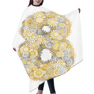 Personality  Number 8 From Camomile Flowers Hair Cutting Cape
