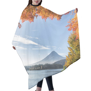 Personality  Mount Fuji And Natural Landscape Hair Cutting Cape