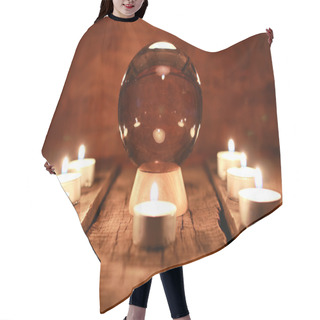 Personality  Candle Divination Tarot Cards Hair Cutting Cape