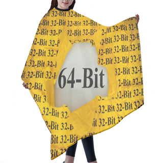 Personality  Time For 64-Bit Hair Cutting Cape