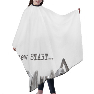 Personality  New Start And New Life Hair Cutting Cape