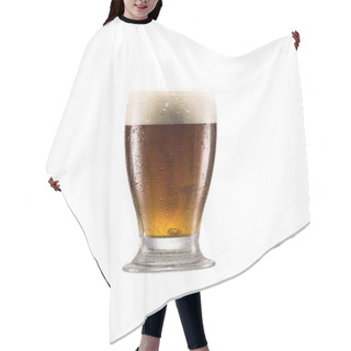 Personality  Glass Of Beer With Froth Hair Cutting Cape